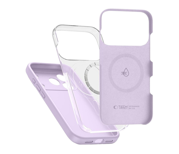 Tech-Protect Silicone Magsafe do Iphone 17 Pro Mauve - 1359713 - zdjęcie 2